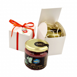 Солодкий комплімент - крем мед "Anvi-honey", "чорна смородина" 