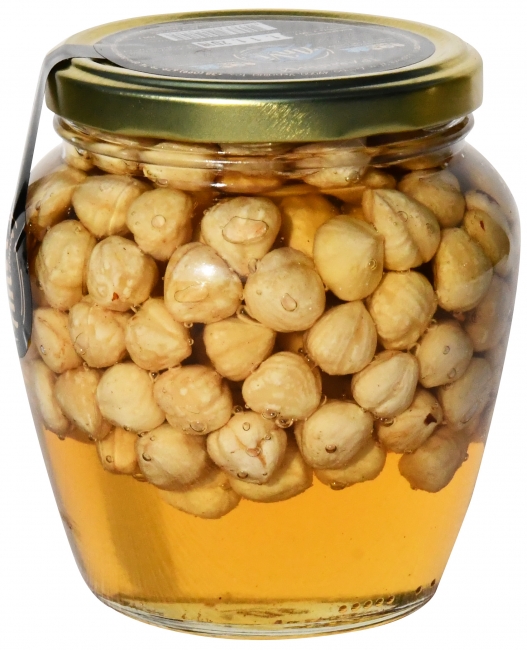 Травневий мед "Anvi-honey", з фундуком, 700 грам