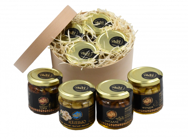 Подарунковий медовий набір Anvi honey   № 21-4