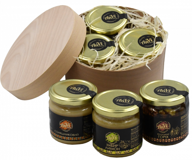 Подарунковий медовий набір Anvi honey   № 23-3