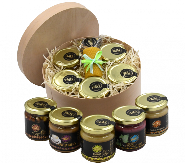 Подарунковий медовий набір Anvi honey   № 23-5