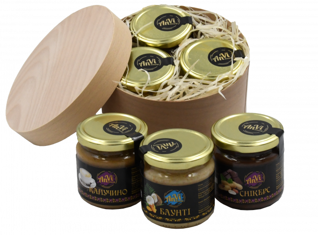 Подарунковий медовий набір Anvi honey   № 25-3