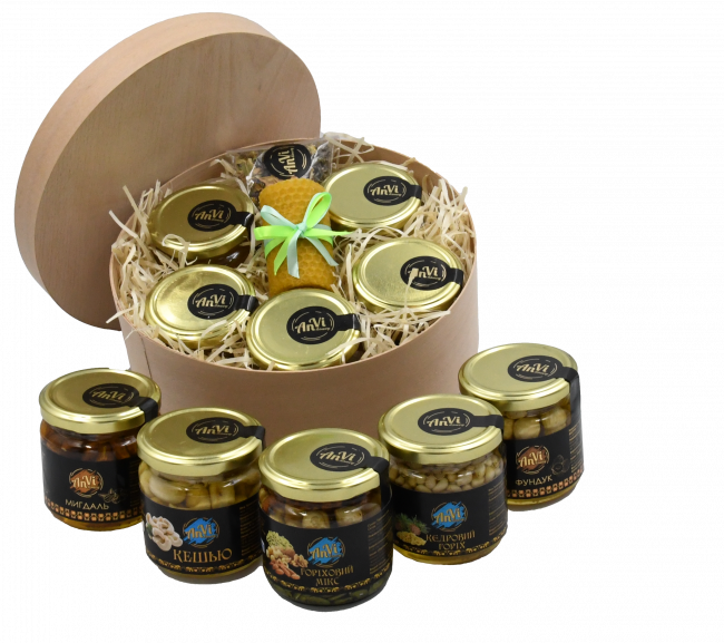 Подарунковий медовий набір Anvi honey   № 26-5