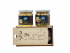 Подарунковий медовий набір Anvi honey  (Кедровий горіх + Горіховий мікс)