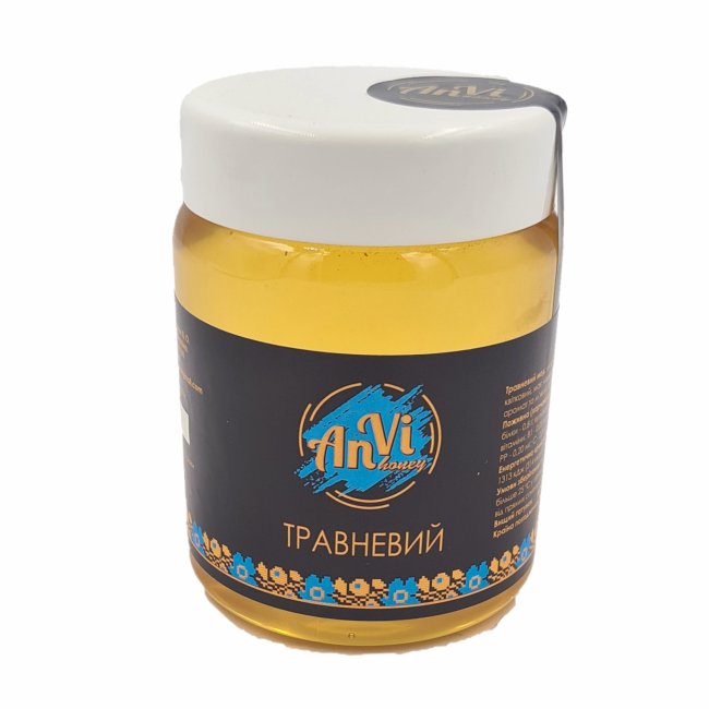 Травневий мед "Anvi-honey", натуральний, 350 грам (250мл)